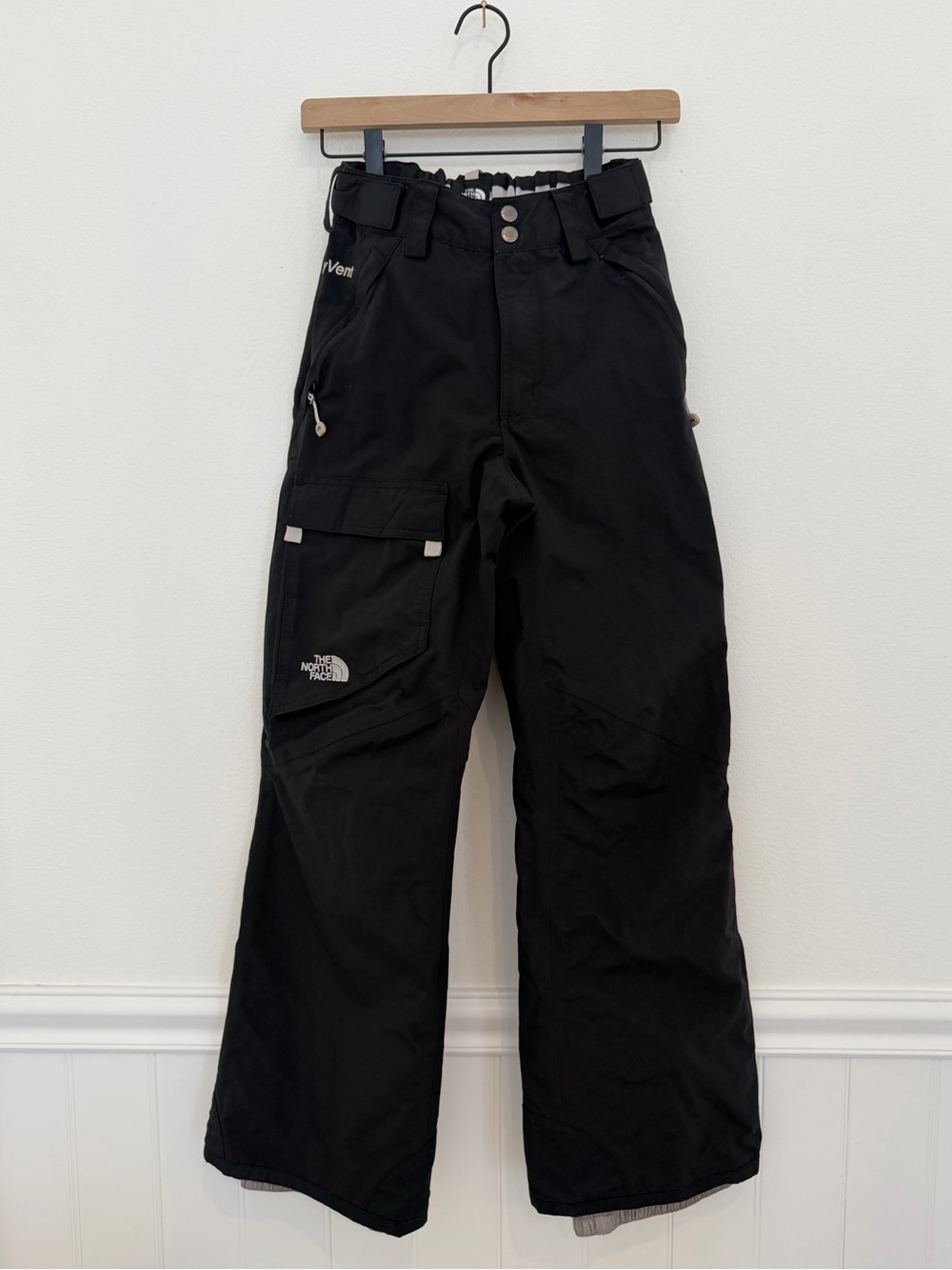The North Face Womens XS Black Ski Snowboard Cargo Snow Pants